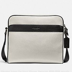 COACH Leather Charles crossbody